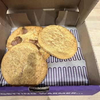 Insomnia Cookies - Snickerdoodle Chocolate Peanut Butter Cup Deluxe - Desserts Near Me - Glassboro, New Jersey Insomnia Cookies - Snickerdoodle Chocolate Peanut Butter Cup Deluxe - Desserts Near Me - Glassboro, New Jersey