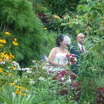 Brookside Gardens  - the bride amongst the flowers - Botanical Gardens Near Me - Wheaton, Maryland