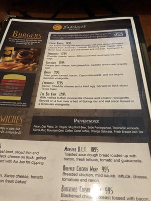 Menu photo 6 Satchmo's Bar & Grill Chesterfield, MO