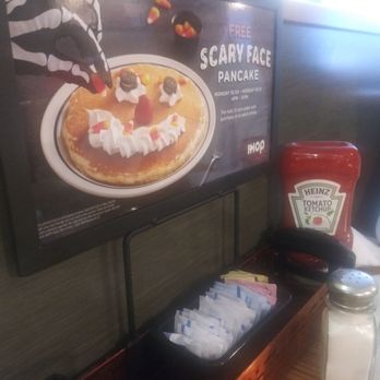 IHOP - Scary face pancake - Burgers Near Me - Vacaville, California