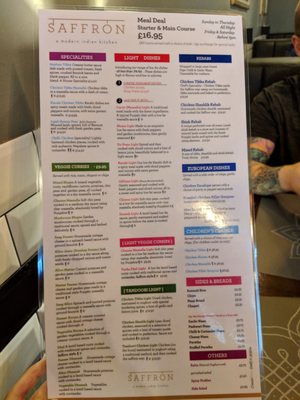 Menu photo 1 Saffron Derry, DRY