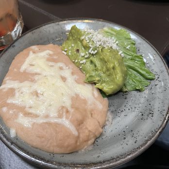 Javier's - Beans and guacamole that come with fajitas - Mexican Near Me - Irvine, California Javier's - Beans and guacamole that come with fajitas - Mexican Near Me - Irvine, California
