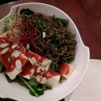 Vegan Ginger Root - Spicy watercress noodle bowl - Vegan Near Me - New York, New York