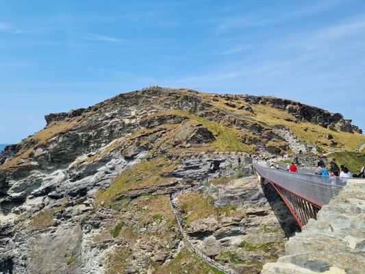 Tintagel Castle by null