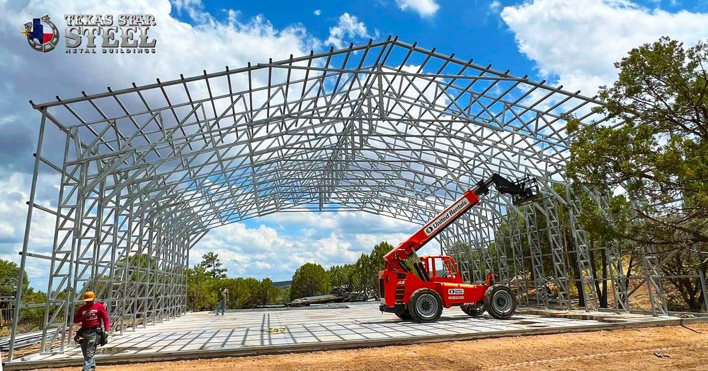 Slide of Texas Star Steel Metal Buildings