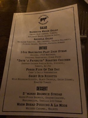 Menu photo 7 Old Fields Restaurant Port Jefferson, NY Menu photo 7 Old Fields Restaurant Port Jefferson, NY