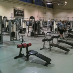 McKibben Gym - Main strength training floor.