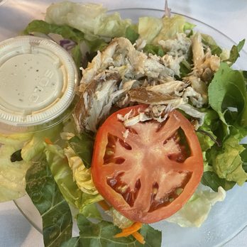 Poor Boy's Riverside Inn - Poor Boy's Salad with crab - Seafood Near Me - Broussard, Louisiana Poor Boy's Riverside Inn - Poor Boy's Salad with crab - Seafood Near Me - Broussard, Louisiana