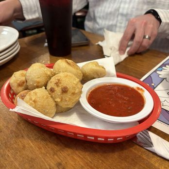Big Bill's NY Pizza - Garlic knots with dipping sauce - Pizza Near Me - Centennial, Colorado Big Bill's NY Pizza - Garlic knots with dipping sauce - Pizza Near Me - Centennial, Colorado