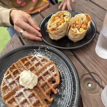 Myke's Cafe - Breakfast Burrito & OG Waffle - Cafes Near Me - Los Angeles, California