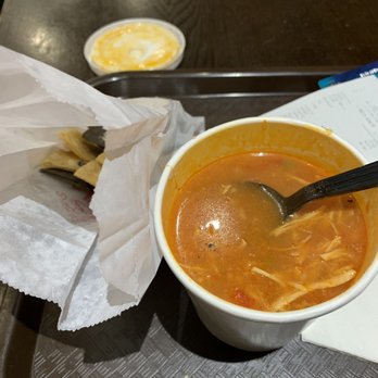 Maiz - Chicken tortilla soup (comes with nachos) - Mexican Near Me - New York, New York