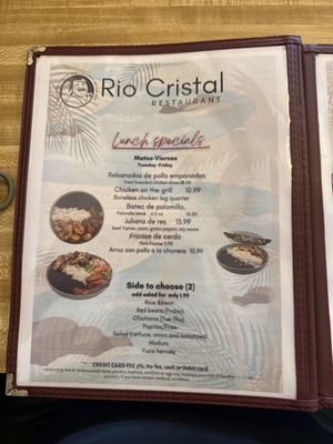 Menu photo 2 Original Rio Cristal Miami, FL Menu photo 2 Original Rio Cristal Miami, FL