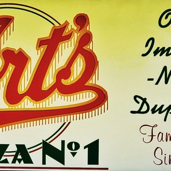 Art's Pizza - Restraunt Sign outside - Italian Near Me - Anderson, Indiana