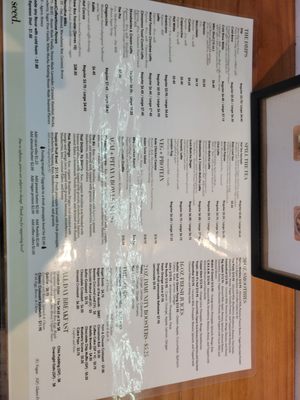 Menu photo 1 the seed. - Boynton Beach Boynton Beach, FL