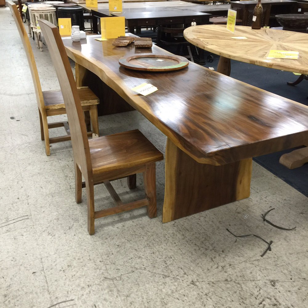Home Emporium - I love this live edge table. The entire set is gorgeous!! - Furniture Stores Near Me - Chesapeake, Virginia Home Emporium - I love this live edge table. The entire set is gorgeous!! - Furniture Stores Near Me - Chesapeake, Virginia