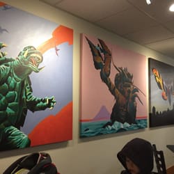 Kaiju Sushi & Spirits - Cool vibe. Good decor. About to try their sushi for the first time.