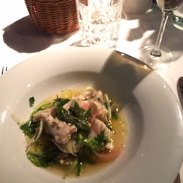 Fresh ceviche and top notch champagne. Great start to my meal.