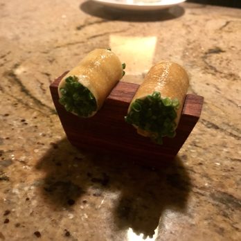 Altura - Savory cannoli with local sea urchin - Italian Near Me - Seattle, Washington Altura - Savory cannoli with local sea urchin - Italian Near Me - Seattle, Washington