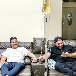 HydraHealth - Recovering from a long night with a post hangover drip