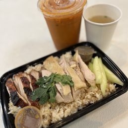 Mixed Steamed and Roasted Chicken