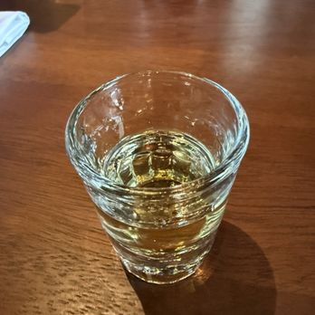 Hawksmoor - Shot of malört!  Wasn't as bad as I expected. - Steakhouses Near Me - Chicago, Illinois