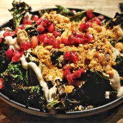 Smokestak - Charred greens, noms