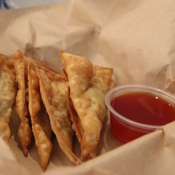 Thai Time III - Wonton Triangles - Thai Near Me - San Diego, California Thai Time III - Wonton Triangles - Thai Near Me - San Diego, California