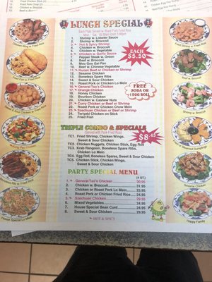 Menu photo 7 Ming Gardens Restaurant Tampa, FL