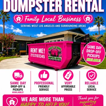 West LA Bins - Dumpster Rental Near Me West LA Bins - Dumpster Rental Near Me
