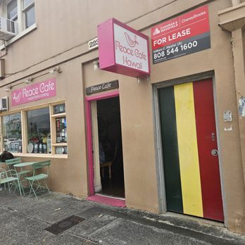 Peace Café - Outside - Vegan Near Me - Honolulu, Hawaii Peace Café - Outside - Vegan Near Me - Honolulu, Hawaii