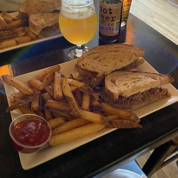 The Publick House - Braised beef grilled cheese!!! This is a great combination sandwich. - Pubs Near Me - Brookline, Massachusetts The Publick House - Braised beef grilled cheese!!! This is a great combination sandwich. - Pubs Near Me - Brookline, Massachusetts