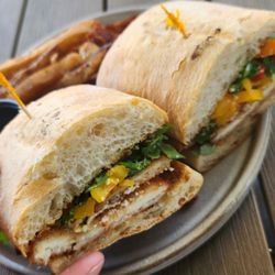 Garrison Kitchen + Cocktails - Chicken cutlet sandwich
