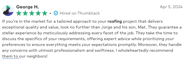 Slide of Vortex Roofing Solutions