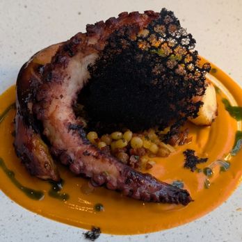 Queensyard - Grilled octopus - Modern European Near Me - New York, New York