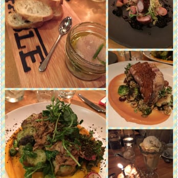Fable Kitchen - Canned Tuna, Gnocchi & Squash with pulled pork, Smoked Duck Breast, Sausage wrapped Pork Lion, S'mores, Apple Parfait. - Canadian (New) Near Me - Vancouver, British Columbia