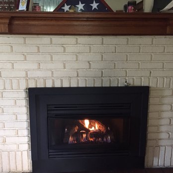 Baker's Plumbing & Heating - This my new gas fireplace insert! - Plumbing Near Me - Vestal, New York Baker's Plumbing & Heating - This my new gas fireplace insert! - Plumbing Near Me - Vestal, New York