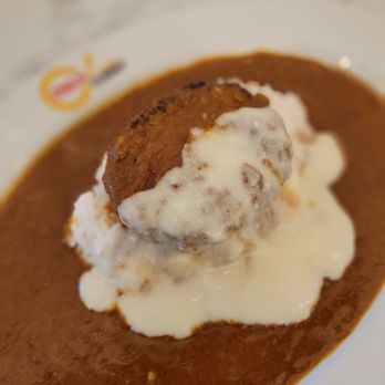 MAJI Curry - Hamburger Steak Curry w/ Cheese - Japanese Curry Near Me - Irvine, California MAJI Curry - Hamburger Steak Curry w/ Cheese - Japanese Curry Near Me - Irvine, California