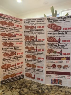 Menu photo 1 Napoli Pizza Oceanside, CA Menu photo 1 Napoli Pizza Oceanside, CA