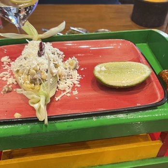Porfirio's - Esquites w/flank steak - Cocktail Bars Near Me - Cancún, ROO