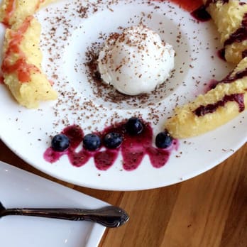 Shizen - Desert of the day! Coconut ice cream and tempura banana. - Sushi Bars Near Me - San Francisco, California Shizen - Desert of the day! Coconut ice cream and tempura banana. - Sushi Bars Near Me - San Francisco, California