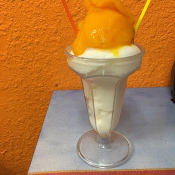 Mi Lindo Oaxaca - Mango and coconut ice cream - Mexican Near Me - Baldwin Park, California Mi Lindo Oaxaca - Mango and coconut ice cream - Mexican Near Me - Baldwin Park, California