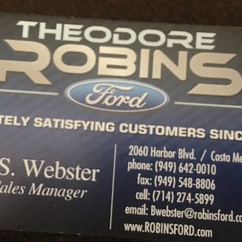Theodore Robins Ford - Best Car Salesman EVERRRR!!!!! - Car Dealers Near Me - Costa Mesa, California Theodore Robins Ford - Best Car Salesman EVERRRR!!!!! - Car Dealers Near Me - Costa Mesa, California