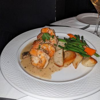 Il Tinello - Shrimp with Vegetables and potatoes - Italian Near Me - New York, New York Il Tinello - Shrimp with Vegetables and potatoes - Italian Near Me - New York, New York