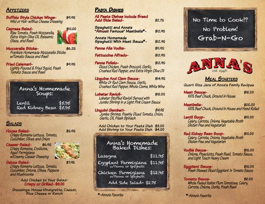 Menu photo 7 Anna's Kitchen Virginia Beach, VA
