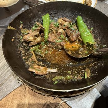Karahi Boys - HALF Charsi goat karahi while we were eating - Halal Near Me - Sterling, Virginia Karahi Boys - HALF Charsi goat karahi while we were eating - Halal Near Me - Sterling, Virginia