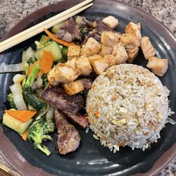 Soho Sushi and Teppanyaki - Steak and chicken combo