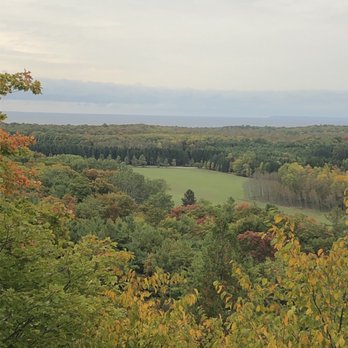 Washington Island Campground - Scenic view of Washington island from a watch tower in the middle of the island. - Campgrounds Near Me - Washington Island, Wisconsin Washington Island Campground - Scenic view of Washington island from a watch tower in the middle of the island. - Campgrounds Near Me - Washington Island, Wisconsin