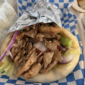 The Mad Greek - Chicken Gyro - Greek Near Me - Baker, California The Mad Greek - Chicken Gyro - Greek Near Me - Baker, California