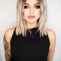 Christine Dior Hair Salon - Goal photo I showed Shantel. Realistically I knew it would be a darker ashy blonde and not as light as this during the first few visits.