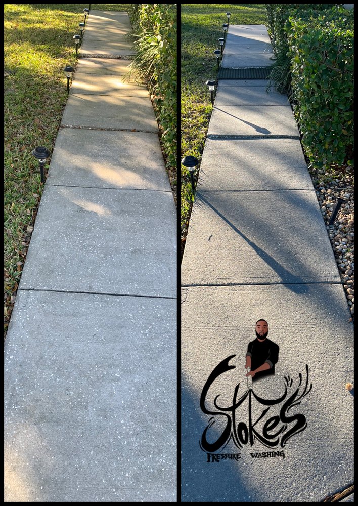 Slide of Stokes Professional Pressure Washing